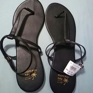 Montego Bay Black Sandals